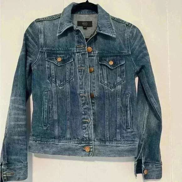 J,CREW Classic denim jacket - Picture 1 of 9
